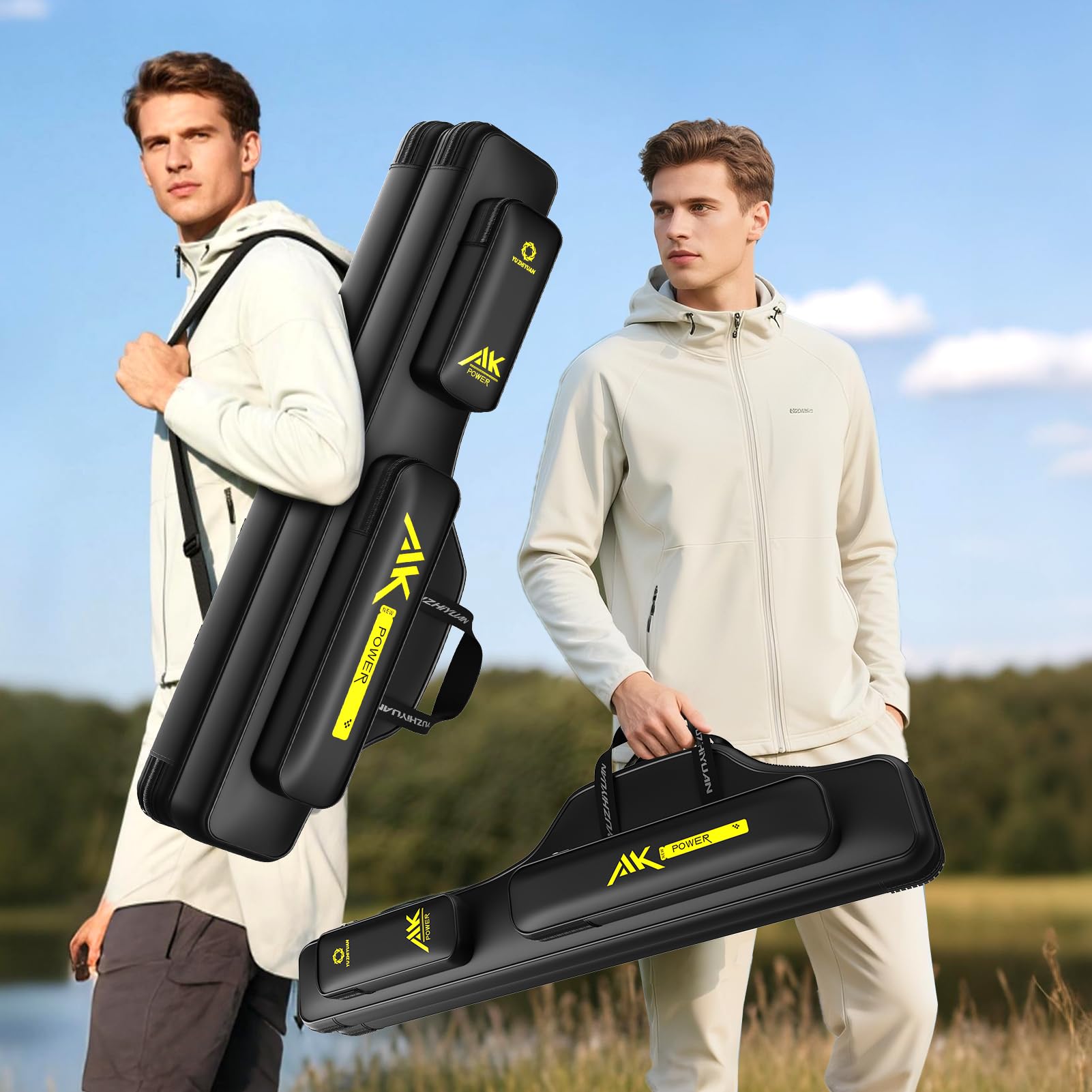 Yuzhiyuan bag side pockets provide quick access to tackle and accessories.