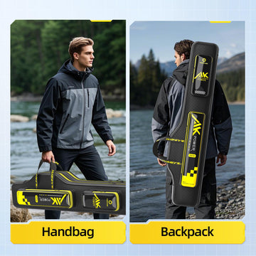 Yuzhiyuan Fishing Rod Case reinforced frame resists sag and deformation.