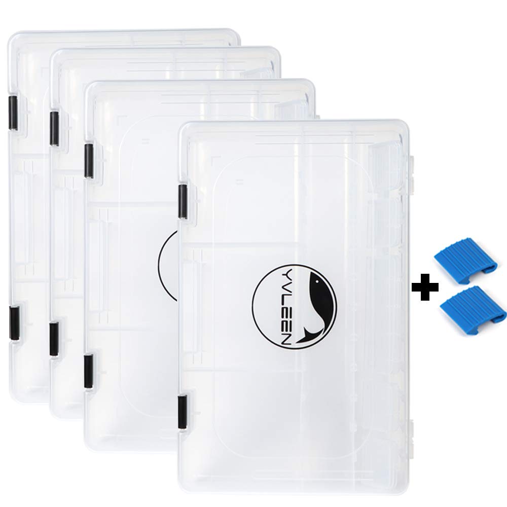 YVLEEN 3600 tackle box removable dividers for customizable compartments