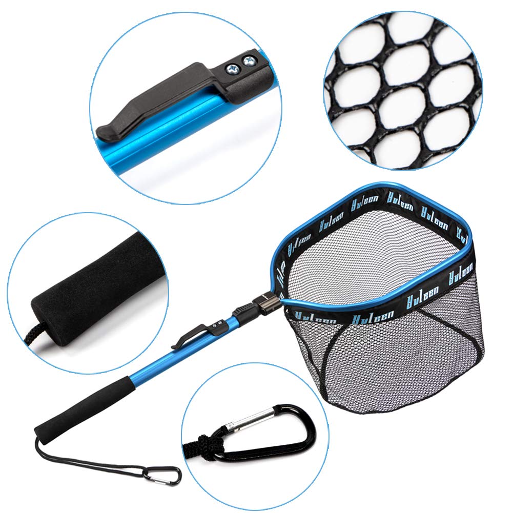 Suitable for freshwater and saltwater fishing with durable construction