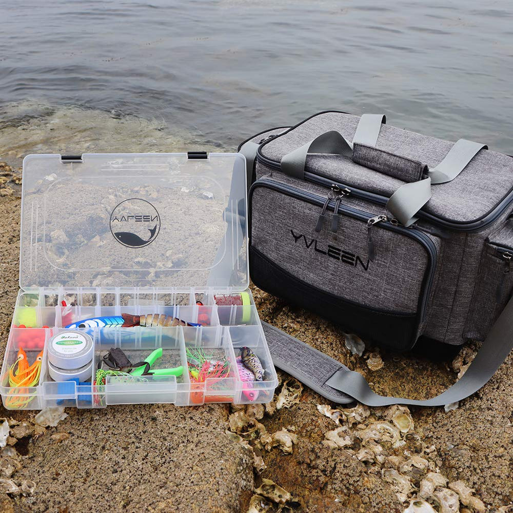 2-pack or 4-pack tackle trays with boxes
