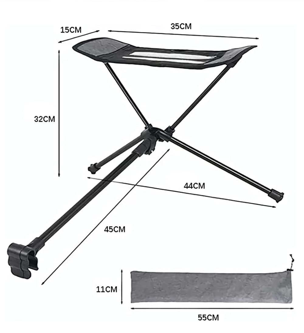 YWHWLX camp footstool fabric and bracket deliver sturdy outdoor support