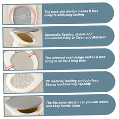 YWZMSD hygienic lid and splash guard prevent splashes and keep clean.