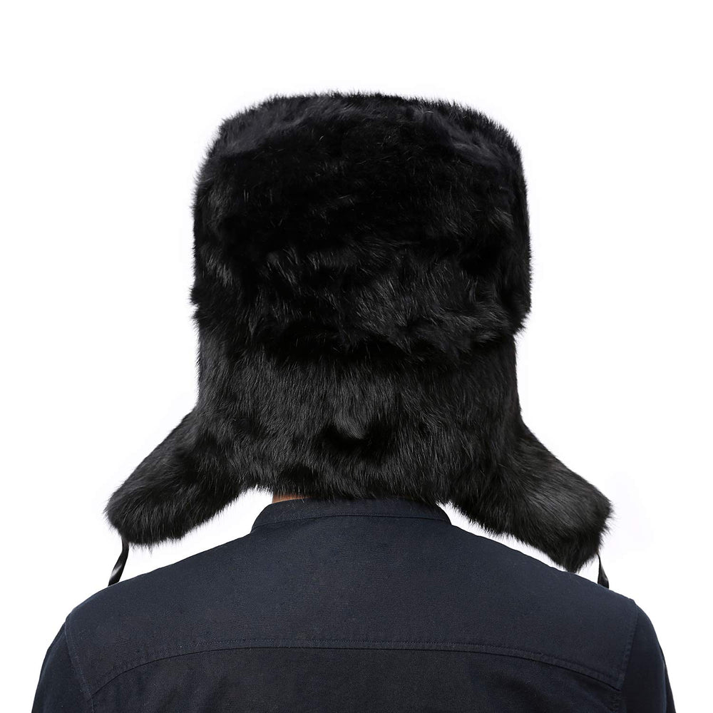 YXCFEWD Trapper Hat inside view reveals lined comfort for long winter wear