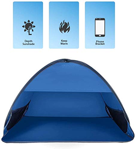 YZBEIMDAI UV-protection pet tent shielding eyes from strong sun