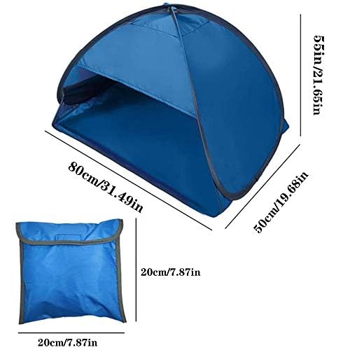 YZBEIMDAI wind and sand resistant sun tent ideal for windy shorelines