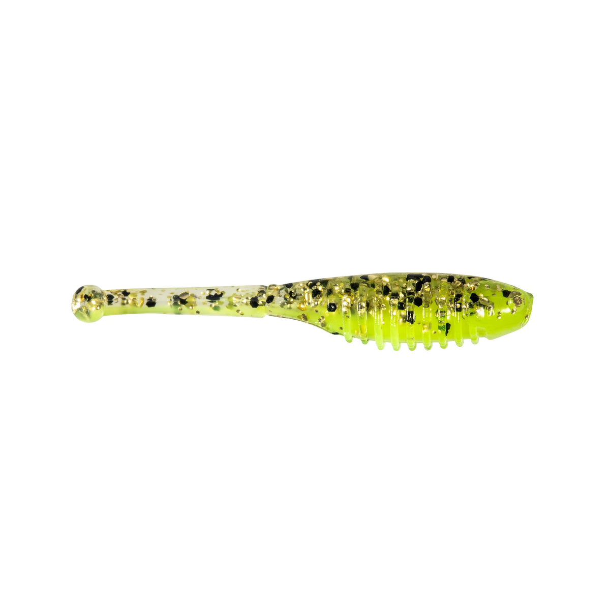 Z-Man Baby BallerZ 2in ball tail lure, ideal for slow retrieves targeting crappie.
