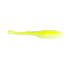Z-Man Baby BallerZ two-inch glow chartreuse lure boosts bite detection in low light