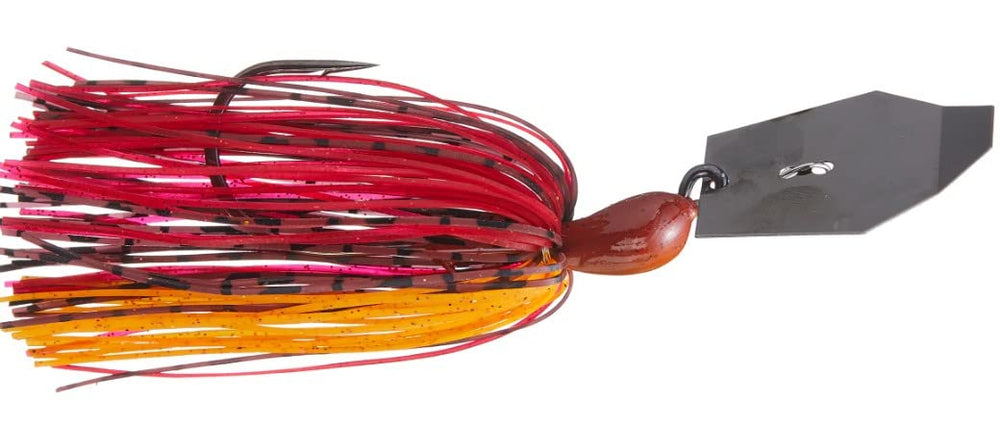 Z-Man Big Blade ChatterBait front view with oversized blade for strong thump.