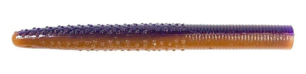 Z-MAN Big TRD 4in PBJ lure stands up on the bottom for natural resting action.