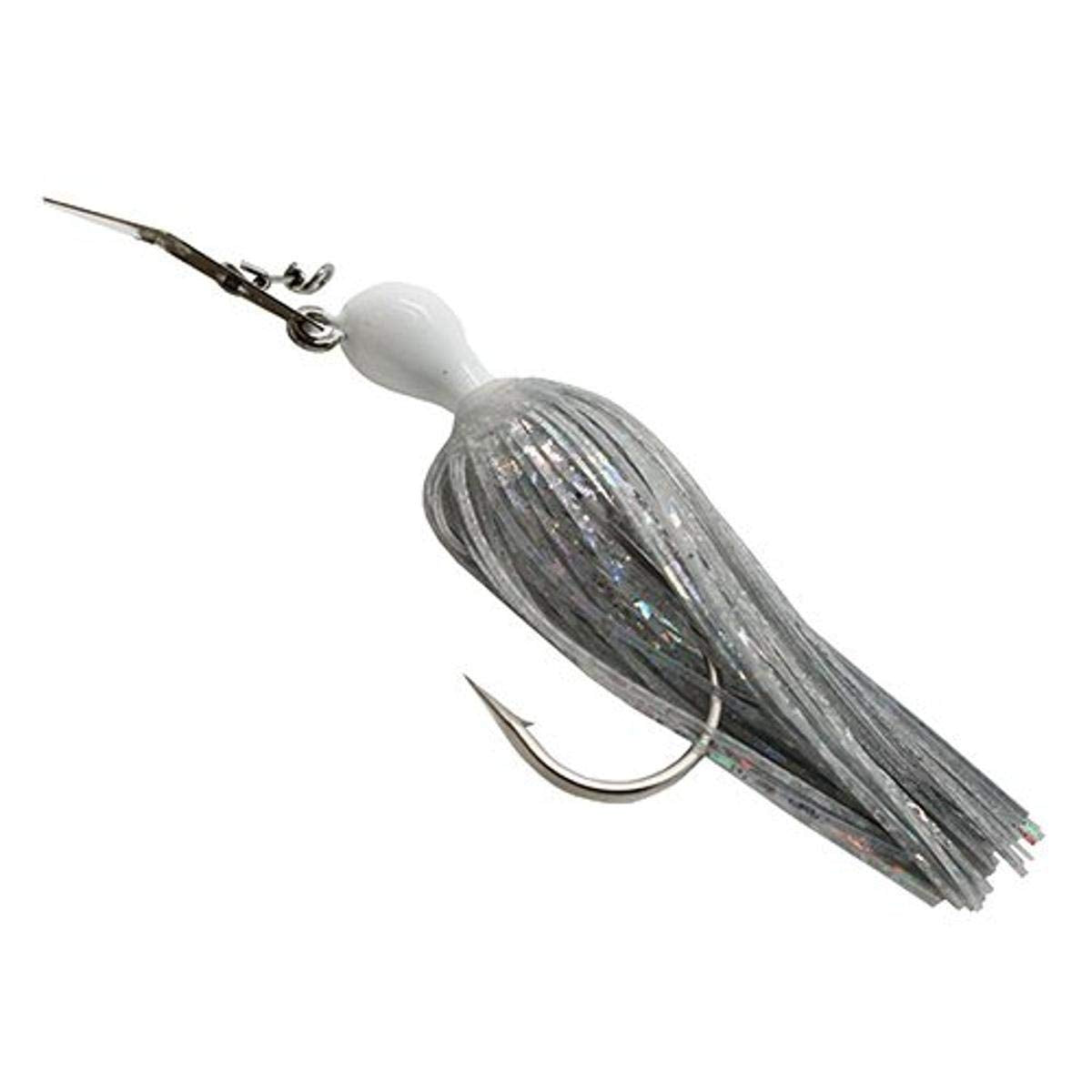 Z-Man CB12-14 ChatterBait Shad/Blue Glimmer lure offers vibration attraction for bass