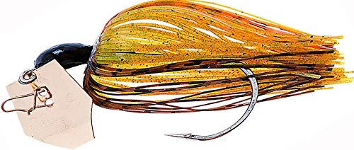 Z-MAN CB38-73 Carolina ChatterBait with trailers enables flexible, fish-attracting presentations.