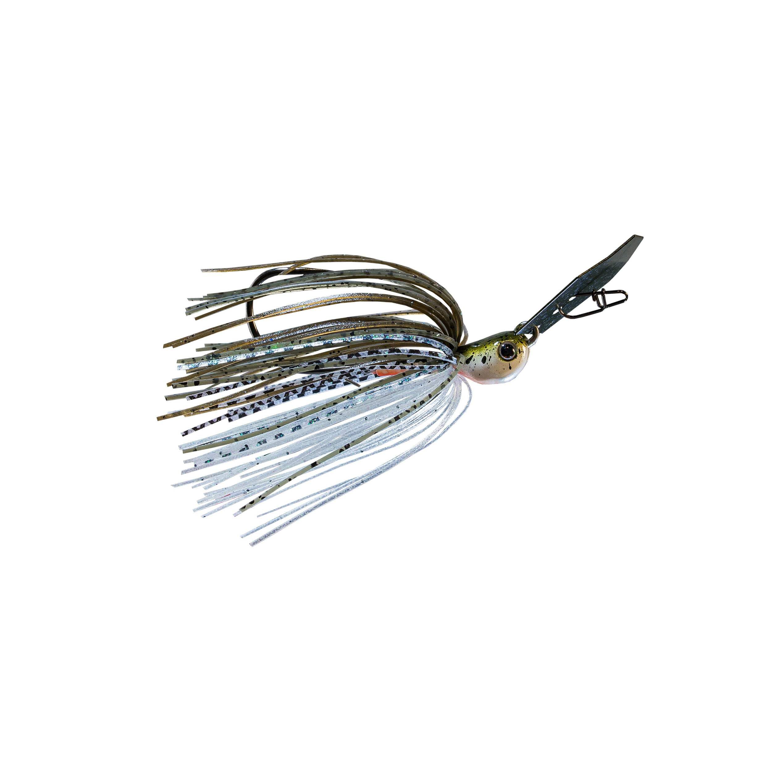 Z-Man CBJH38-12 ChatterBait paint scheme enhances lure appeal.
