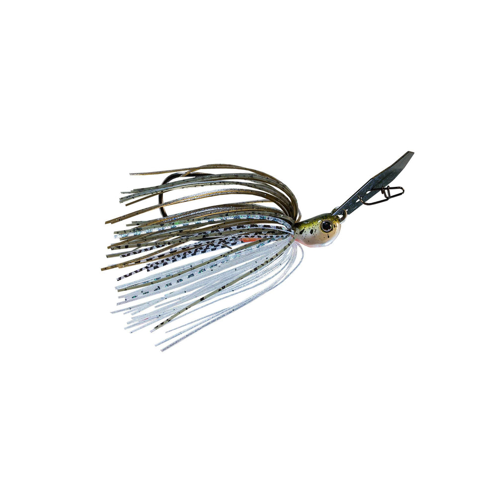 Z-Man CBJH38-12 ChatterBait paint scheme enhances lure appeal.