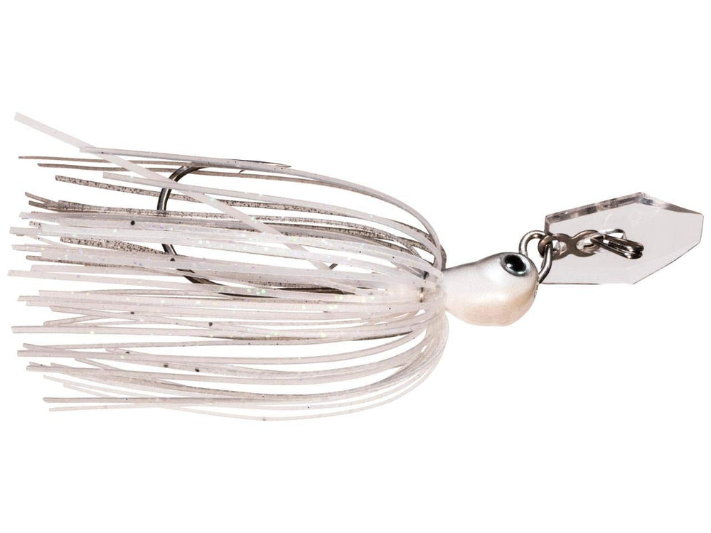 Z-Man CBSB12-03 ChatterBait StealthBlade head for stealth and stability.