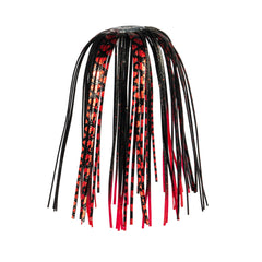 Z-MAN Chatter Bait EZ Skirt in black red chrome delivers vivid action and quick replacements.