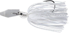 Z-Man Chatter Bait Jack Hammer head and blade in action for cover-skipping retrieves.