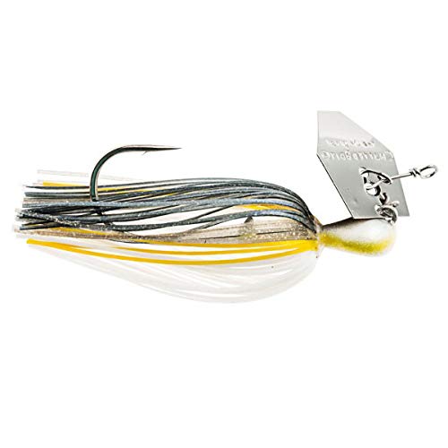 Z-MAN ChatterBait Elite trailer keeper secures plastics during vigorous casts.