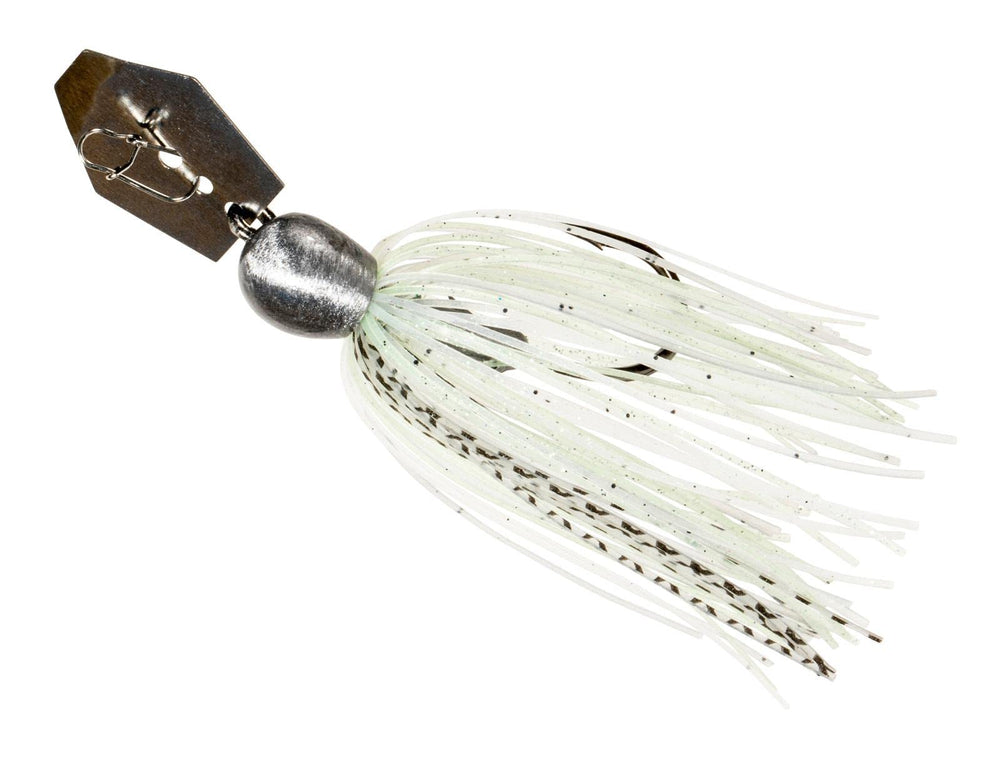 Z-Man ChatterBait Mini Max with skirts, ideal for stealth bass presentations.