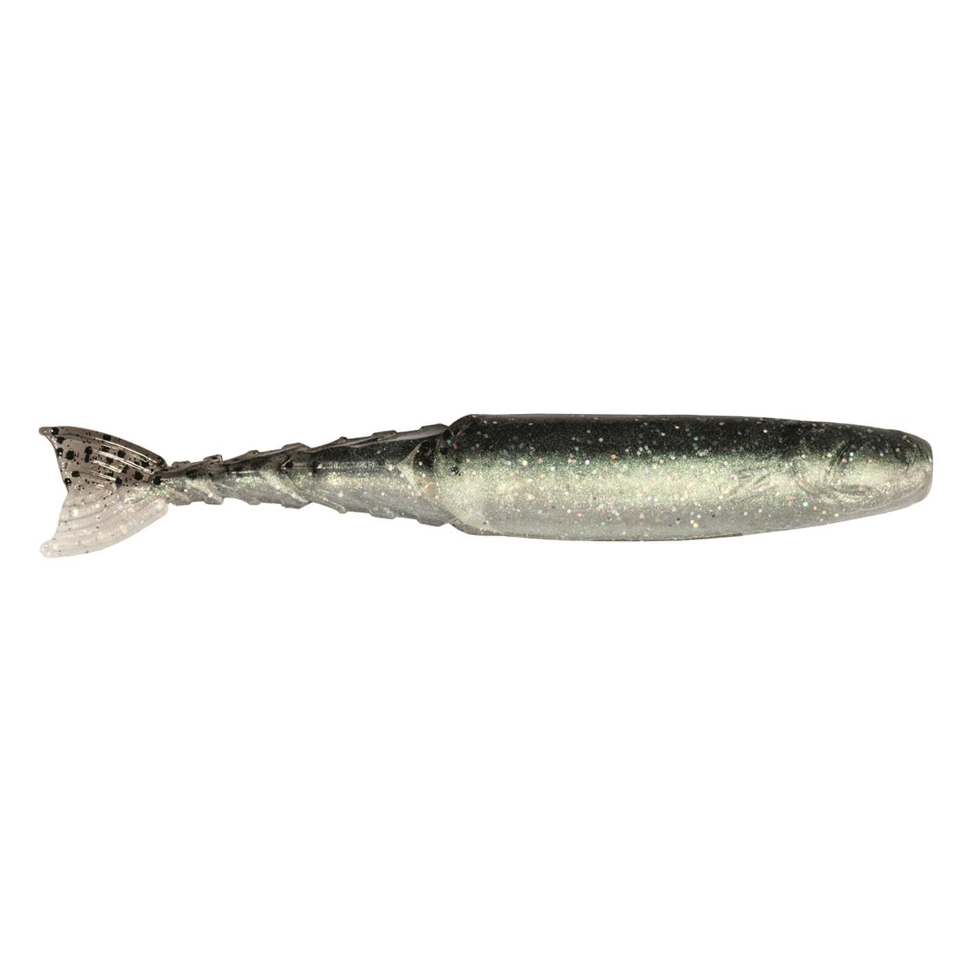 Z-MAN ChatterShad Bad Shad tail motion boosts chatterbait action for bass.