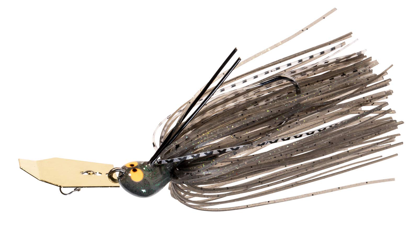 Z-Man CrossEyeZ Chatterbait Mouserat 3/8 oz blade jig with lifelike action and durability.