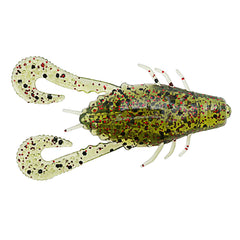 Z-Man CrusteaZ Bait Watermelon Red, close-up, lifelike color draws game fish.