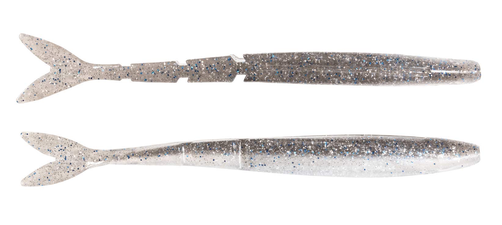 Z-MAN DarterZ 6-inch smoky shad lure designed for inshore fishing, enhances casting distance and versatility