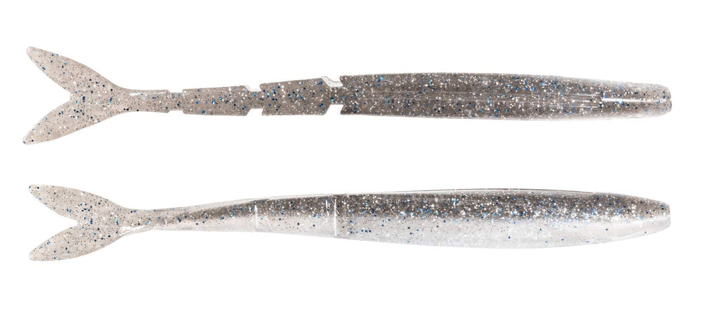 Z-MAN DarterZ 6-inch smoky shad lure designed for inshore fishing, enhances casting distance and versatility