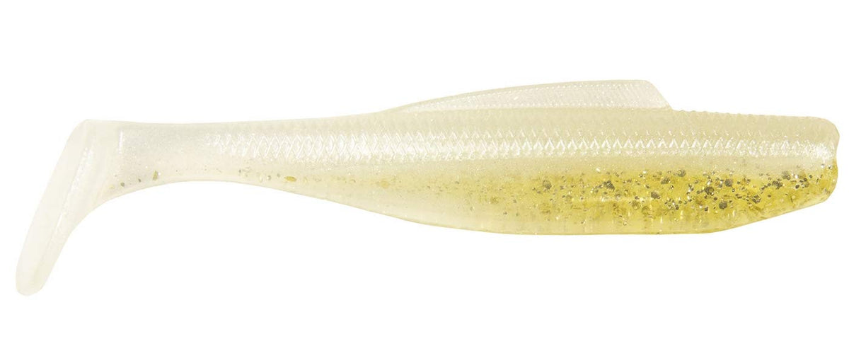 Z-Man Diezel MinnowZ 4-Inch swimbait with weedless rigging for easy hooksets