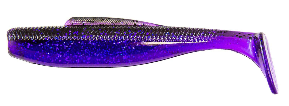 Z-Man Diezel MinnowZ 7-inch Purple Demon swimbait with lifelike action for all retrieves