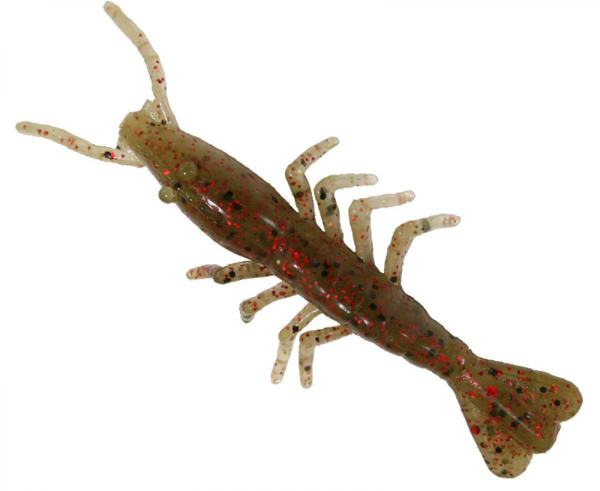 Z-Man Elaztech Scented ShrimpZ 3in Houdini for lifelike retrieves and weedless rigs.