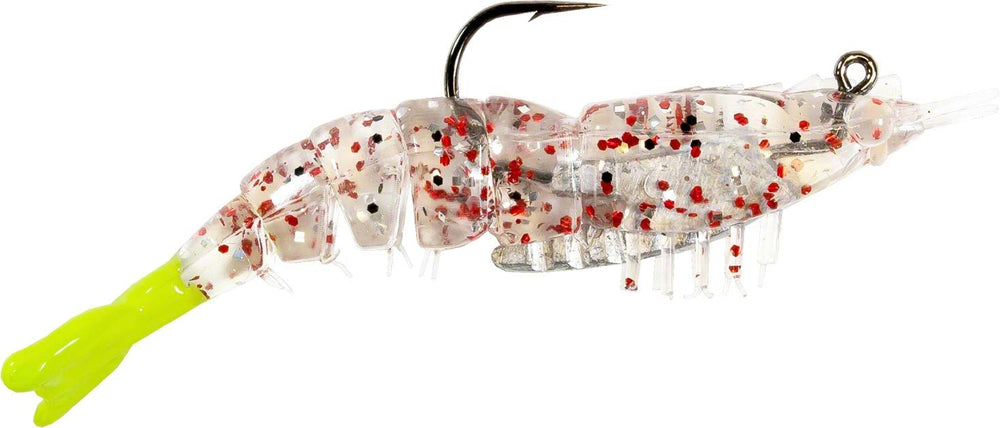 Z-Man EZ ShrimpZ pre-rigged 3.5-inch lure for slow, lifelike shrimp presentations.