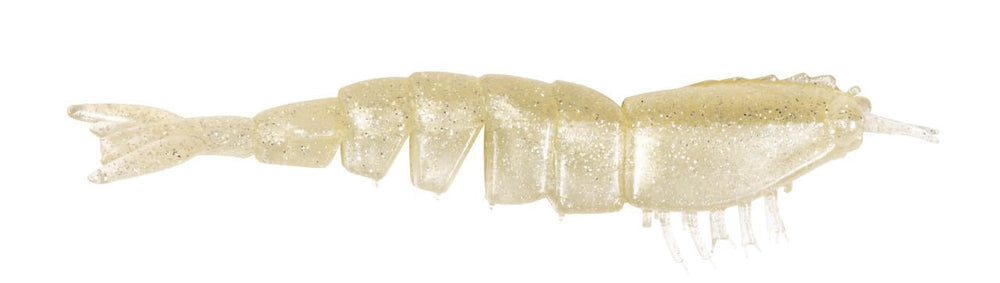 Z-Man EZ ShrimpZ provides thin appendages for quivering action and stand-up posture