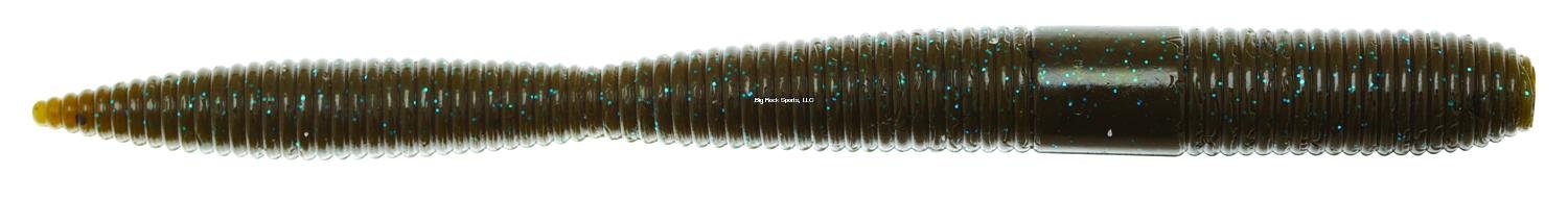 Z-MAN Fatty 5-inch Green Pumpkin Blue bait with lifelike action for power-finesse bass fishing