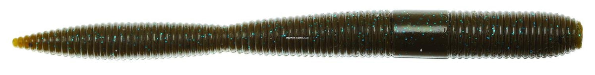 Z-MAN Fatty 5-inch Green Pumpkin Blue bait with lifelike action for power-finesse bass fishing