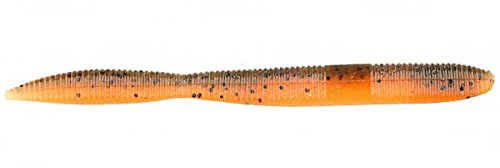 Z-MAN Fatty 5-Inch bait in green pumpkin/orange for power-finesse bass fishing