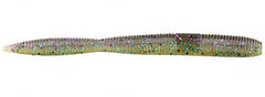 Z-MAN Fatty 5 inch Sprayed Grass lure, profile view, ideal for power-finesse bass fishing.