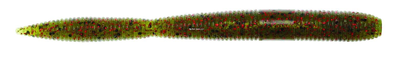 Z-MAN Fatty 5-inch Watermelon Red bait delivers lifelike action for bass.