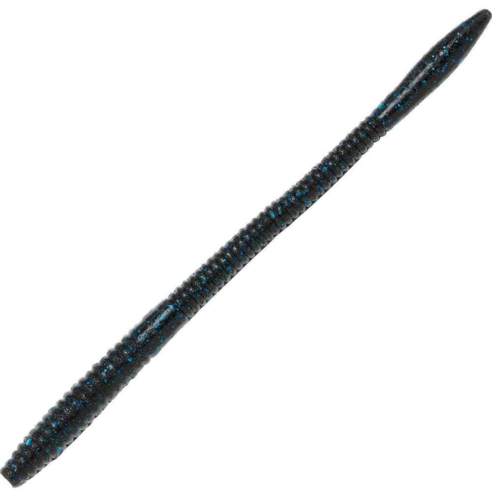 Z-Man Finesse WormZ 7-inch blue flake lure with buoyant tail for finesse fishing