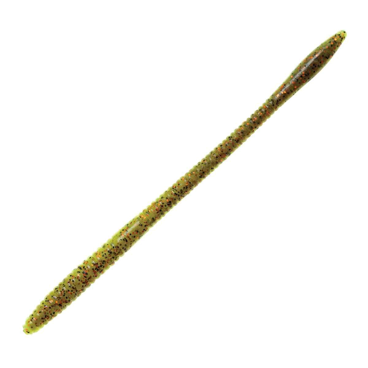 Z-Man Finesse WormZ 7-inch Coppertreuse on a shaky head showcasing finesse presentation