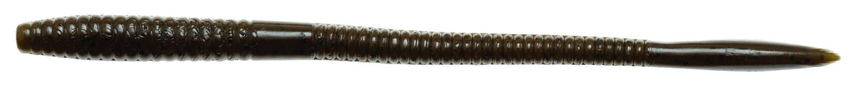 Z-MAN Floating Worm 7-inch Green Pumpkin, buoyant topwater lure for bass