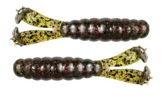 Z-Man GOAT GT375 watermelon red lure ready as jig trailer and ChatterBait trailer.