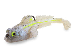 Z-Man Gobius body detail close-up for lifelike goby presentation.