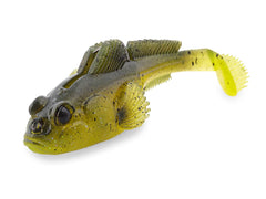 Z-Man Gobius lifelike body detail for realistic bass swimbait presentations.