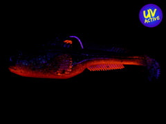 Z-Man Gobius paddle tail action shows subtle lifelike swimming to attract perch