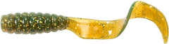 Z-Man GrubZ Midnight Oil 2in soft plastic grub for finesse fishing