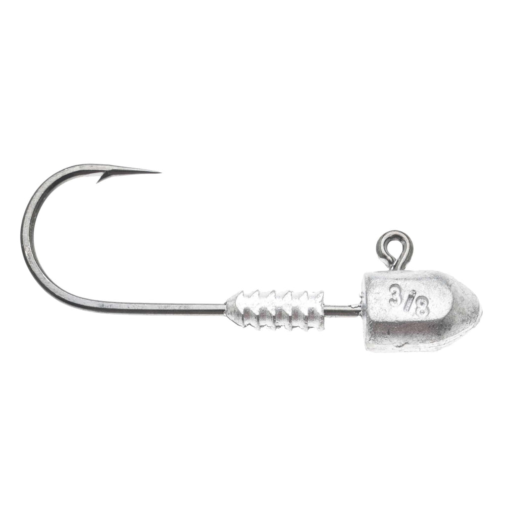 Z-MAN Headlock Z HD Jig Head with split keeper secures soft plastics for freshwater and saltwater use.