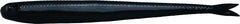 Z-Man HeroZ 10-inch jerk bait in black, ideal for big-water action and durable soft bait