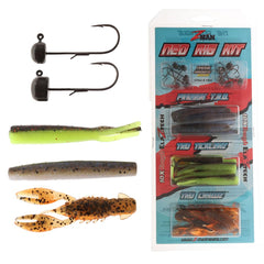 Z-Man Kit Ned Hot ShroomZ jigheads for versatile bass finesse fishing.