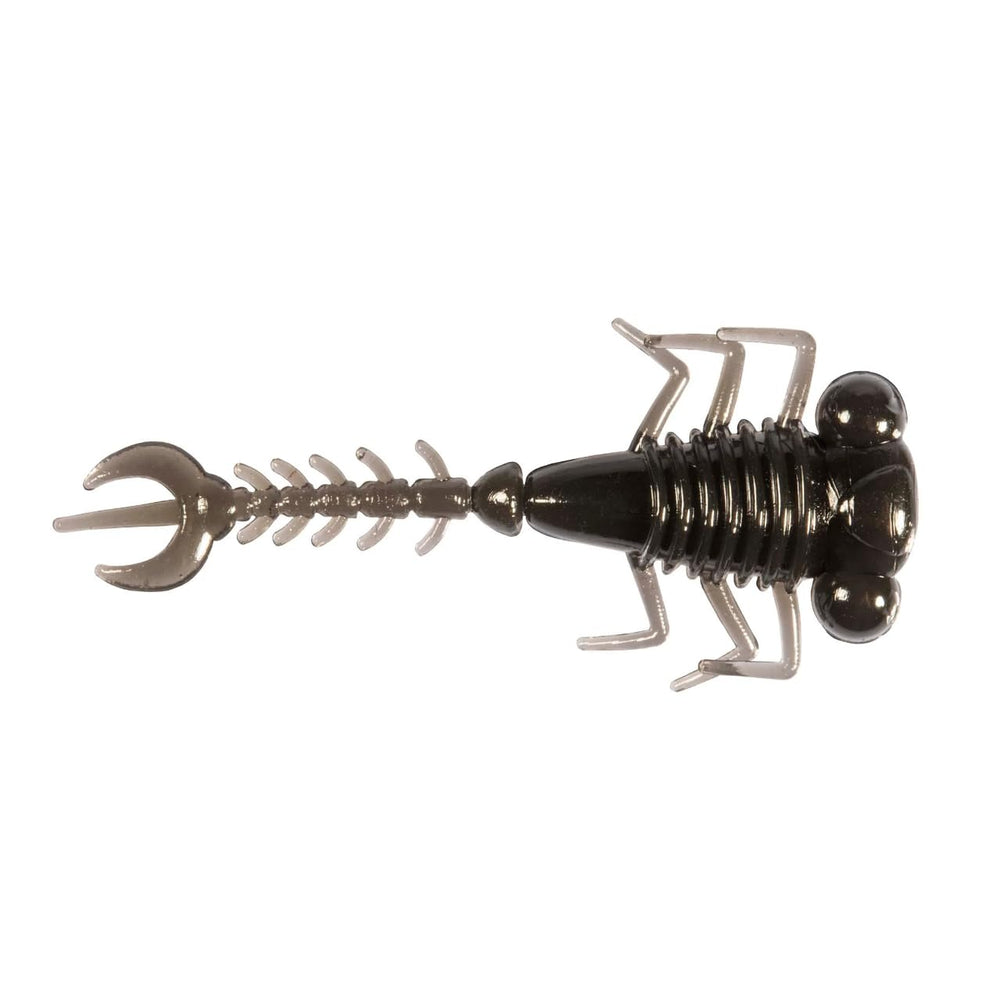 Z-Man Larvaz wispy legs and segmented tail create natural movement under a bobber.